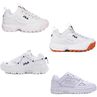 Fila Collection ฟีล่า รองเท้าผ้าใบ รองเท้าแฟชั่น UX Disruptor2Premium 1FM00864D-157 / Disruptor2 1FM00864D-121 / Fluid 1JM01248D / Teratech 600 1TM01759D (2990)