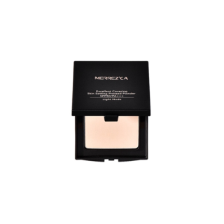 (ตลับดำ7g.) Merrezca Excellent Covering Skin Setting Pressed Powder SPF50 PA+++ แป้ง เอ็กเซลเลนท์ พาวเดอร์ แป้งพัฟ