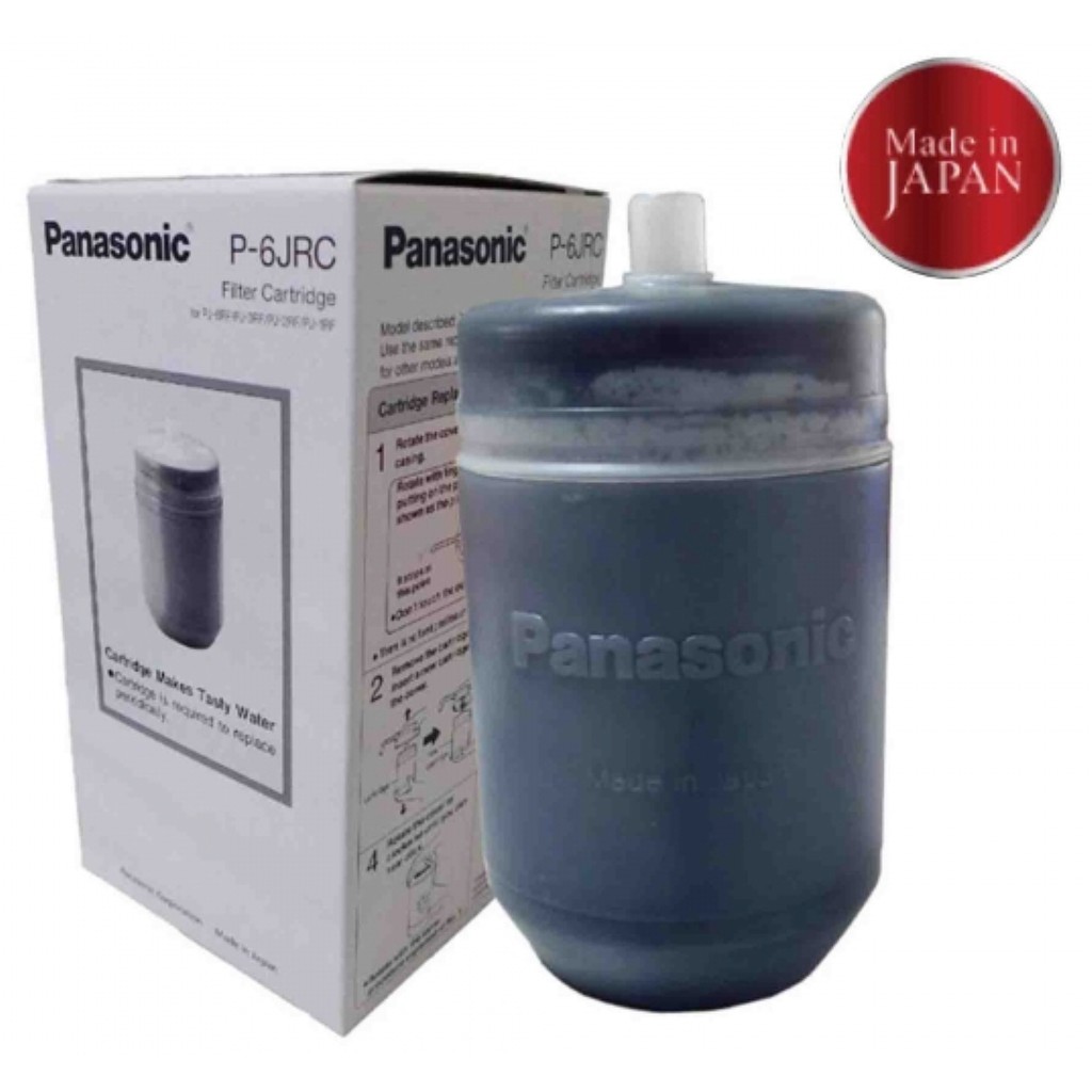Panasonic ไส้กรองน้ำ Made in Japan รุ่น P-6JRC (สำหรับรุ่น เครื่องกรองน้ำรุ่น TK-CS10)