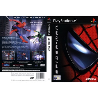 แผ่นเกมส์ PS2 Spider-Man   คุณภาพ ส่งไว (DVD)