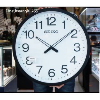 SEIKO นาฬิกาแขวน ของแท้100% ขนาดใหญ่ 50 ซม. สองเข็ม เห็นเลขชัดเจน