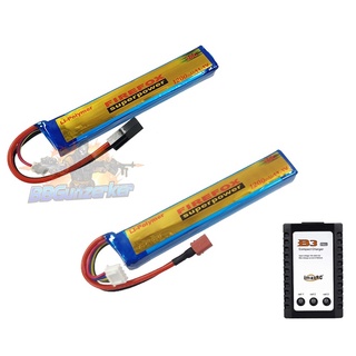 Set แบต Li-po Firefox 20c 1200mAh 11.1v พร้อมเครื่องชาร์จ B3