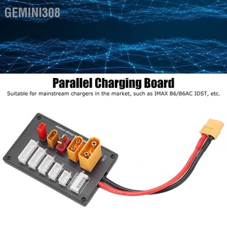 Gemini308 XT60 Lipo Parallel Charging Board Battery Charger 2S‑6S Balanced Adapter