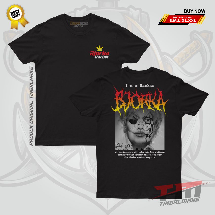 ดีทีเอฟ ดีทีเอฟ | เสื้อยืดผู้ใหญ่ Bjorka Hacker Viral | เสื้อยืดผู้ชายและผู้หญิง | หน้าจอดิจิตอลคุณภ
