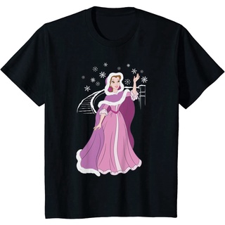 T-shirt  เสื้อยืด ผ้าฝ้าย พิมพ์ลาย Disney Princess Belle Wonderland แฟชั่นฤดูหนาว สไตล์เรโทร สําหรับผู้ชายS-5XL