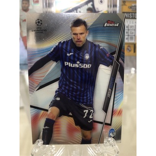 2020-21 Topps Finest UEFA Champions League Soccer Cards Atalanta