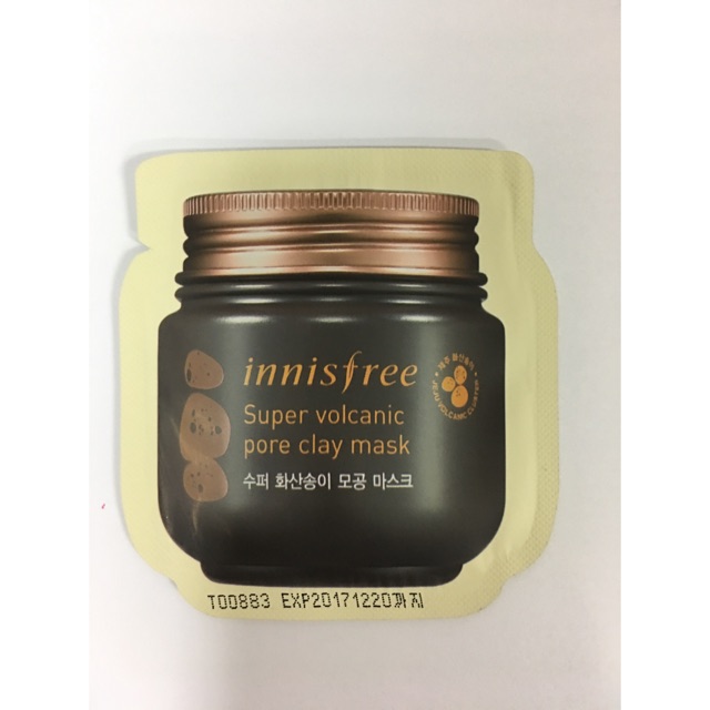 Tester Innisfree Original Vocanic Pore Clay Mask