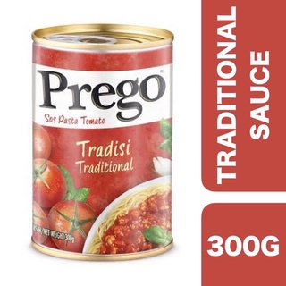 🍝🥫Prego Traditional Pasta Sauce 300g  🍝🍅พรีโก้ ซอสพาสต้าแบบดั้งเดิม 300 กรัม