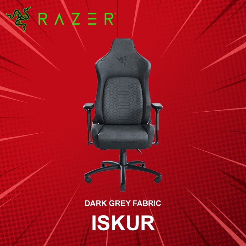 เก้าอี้เกมมิ่ง Razer Iskur Dark Gray Fabric ประกันศูนย์ 3 ปี