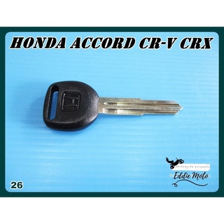 HONDA ACCORD CR-V CRX CIVIC DEL SOL ACURA CL INTEGRA PRELUDE ODESSEY MASTER BLANK KEY (26) // กุญแจเปล่า รถยนต์ ฮอนด้า