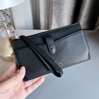 👑ผ่อน0%แท้100%👑 กระเป๋าสตางค์ ใส่โทรศัพท์  Kate Spade Medium Leila WLR00393 Universal Phone Wallet