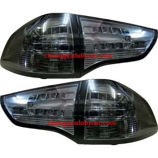 ไฟท้าย ไฟท้ายแต่ง LED MITSUBISHI PAJERO SPORT 2009 2010 2011 2012 2013 2014 สโมก Smoke