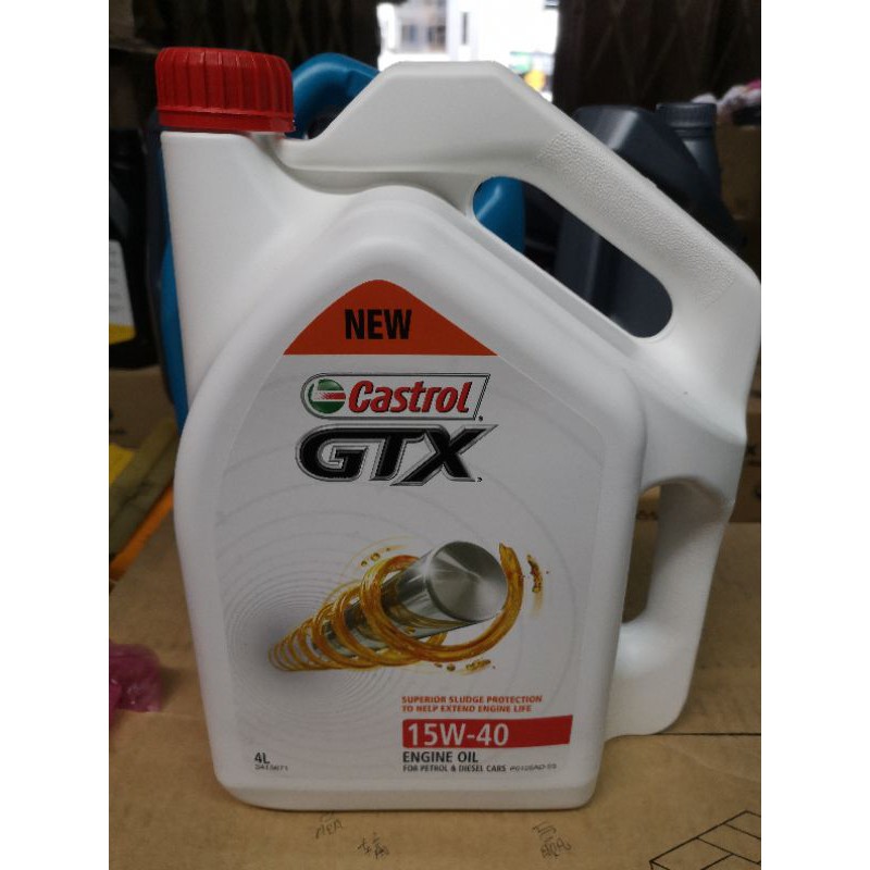 คาสตรอล 15W40 ENGINE OIL 4L 💯