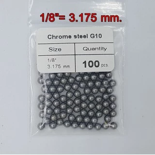 ลูกปืนเม็ดสำหรับดุมล้อจักรยาน G10 ขนาด 5/16",1/4",7/32",3/16",1/8"