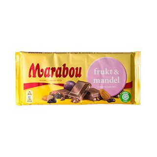 **ราคาพืเศษ**Marabou Fruits Almond 200g