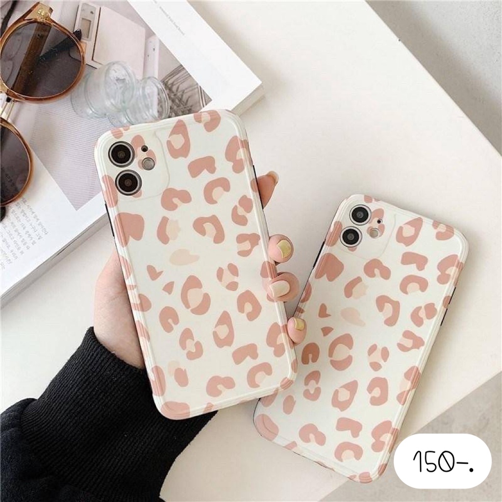 เคสโทรศัพท์ เคสลายเสือ พร้อมส่ง🧴ลายเสือสีครีม