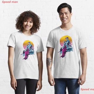 ราคาระเบิดSpeed man เอเพ็กซ์เลเจนส์ เสื้อยืด apex legends Apex Legends - Lifeline *80s Retro* Essential T-Shirt เสื้อยืด