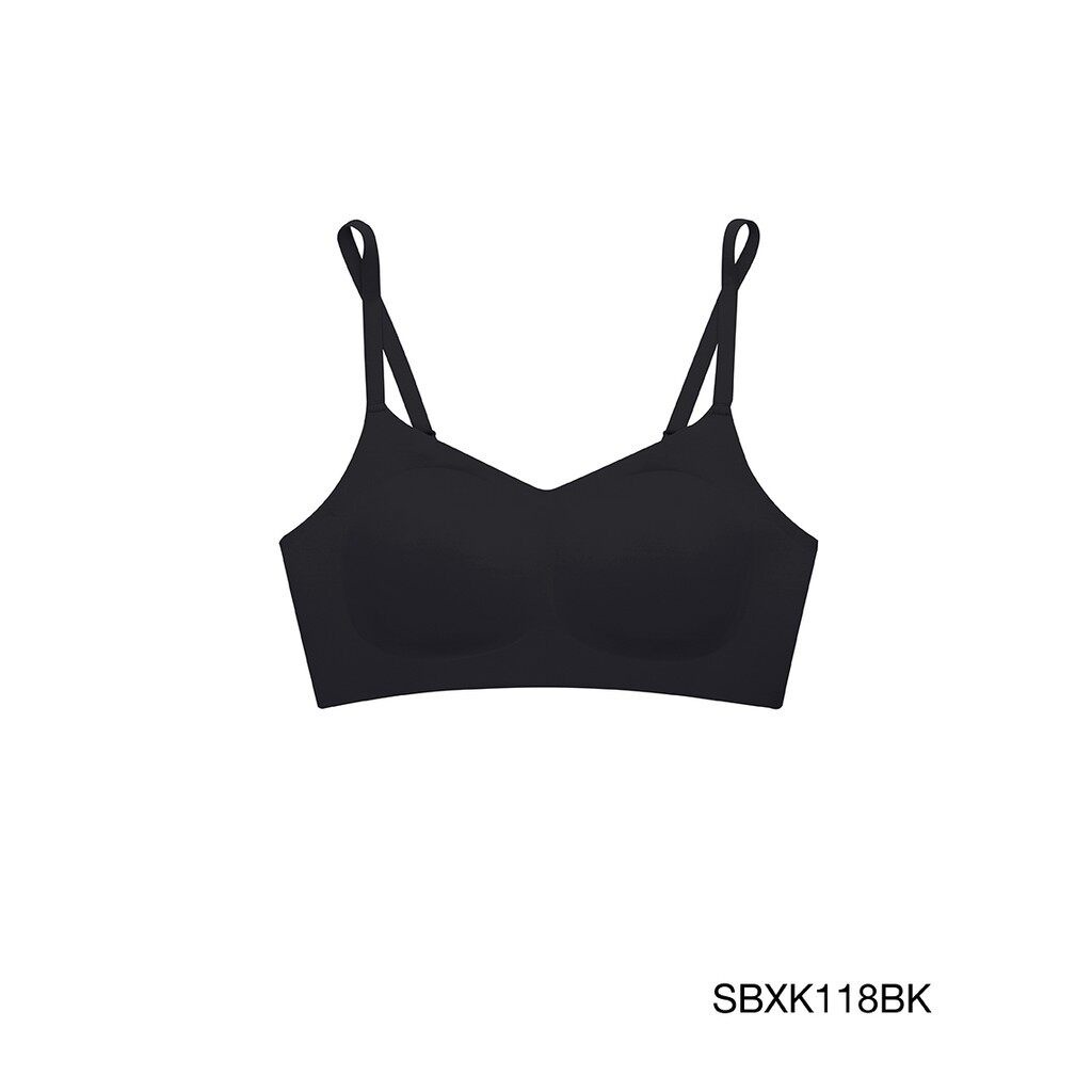 (แพ็ค 3 ชิ้น) Sabina เสื้อชั้นใน รุ่น Soft Collection รหัส SBXK118 สีดำ 6FAM