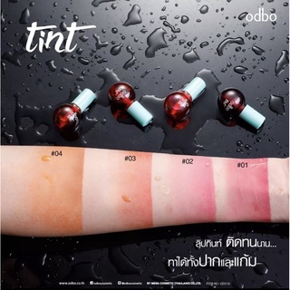 Odbo ลิปติ้น สีหวานสดใส สีชัด ติดทนนาน ขนาดเล็กกะทัดรัด พกพาสะดวก OD518 คละเบอร์ แท่งละ19บาท