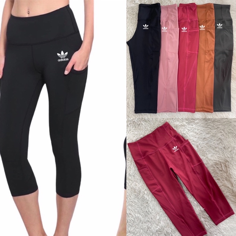 รอพรี 4 วัน Legging Nikeขา 5 ส่วน yoga pants กางเกงวิ่ง เหมาะสำหรับใส่ออกกำลังกาย