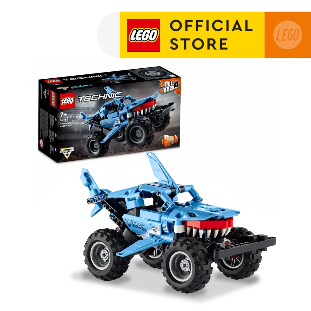 LEGO Technic 42134 Monster Jam Megalodon Model (260 Pieces)