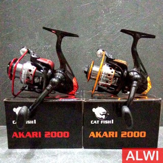 Akari รอกตกปลาโลหะ 8bb/ขนาด 1000,2000,3000,4000,6000