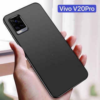 TPU Case VIVO V20Pro เคสวีโว่ เคสซิลิโคน เคสนิ่ม สวยและบางมาก เคสสีดํา [ส่งจากไทย] สินค้าใหม่