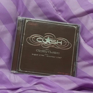 CD เพลง Clash รวมเพลงฮิตของวงแคลช ตั้งแต่ปี 2544 - 2547 มือสอง สภาพดี