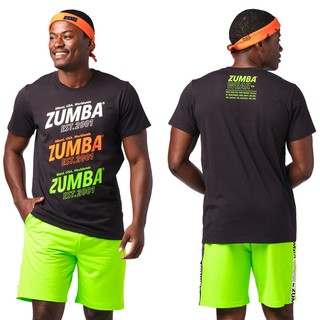 Zumba EST. 2001 Tee (เสื้อออกกำลังกายซุมบ้า)