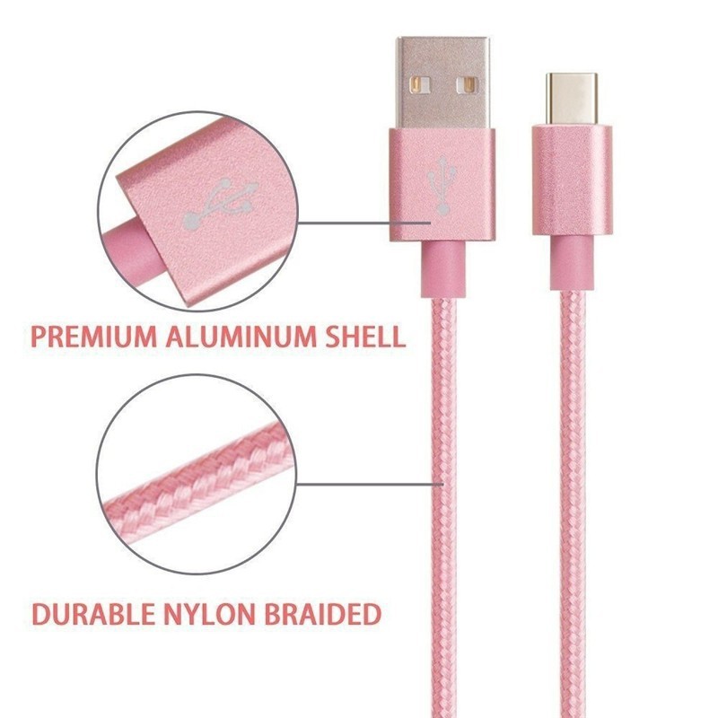 ✺✚■สายชาร์จ 2.4A 30CM/1M ชาร์จเร็ว สายชาร์จ Fast Charging Cable สำหรับ iPhone Micro USB Type C Samsung Huawei