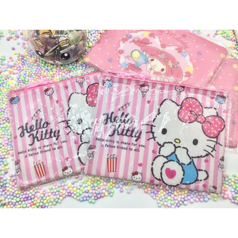 กระเป๋า Sanrio ใส่เอกสาร ซองเอกสาร ใส่เครื่องเขียน