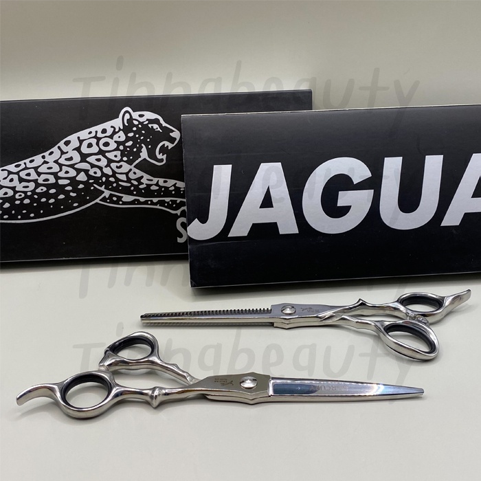 ชุดกรรไกรตัด-ซอย Jaguar(จากัวส์) ความยาว 6.5 นิ้ว(งานจีน) คุณภาพดี คมกริบ ใช้งานดีเยี่ยม