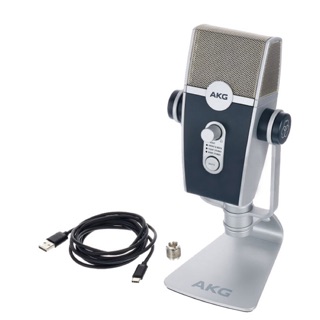 AKG Lyra ไมค์ ร้อง Live อัดเสียงพูด เกมส์ Multipattern USB Microphone