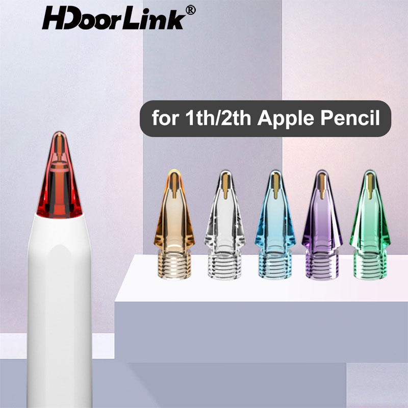 Stylus 25 บาท Hdoolink ปลายปากกาสีทัชแพด แบบเปลี่ยน สําหรับ I-phone Pencil 1/2 Mobile & Gadgets