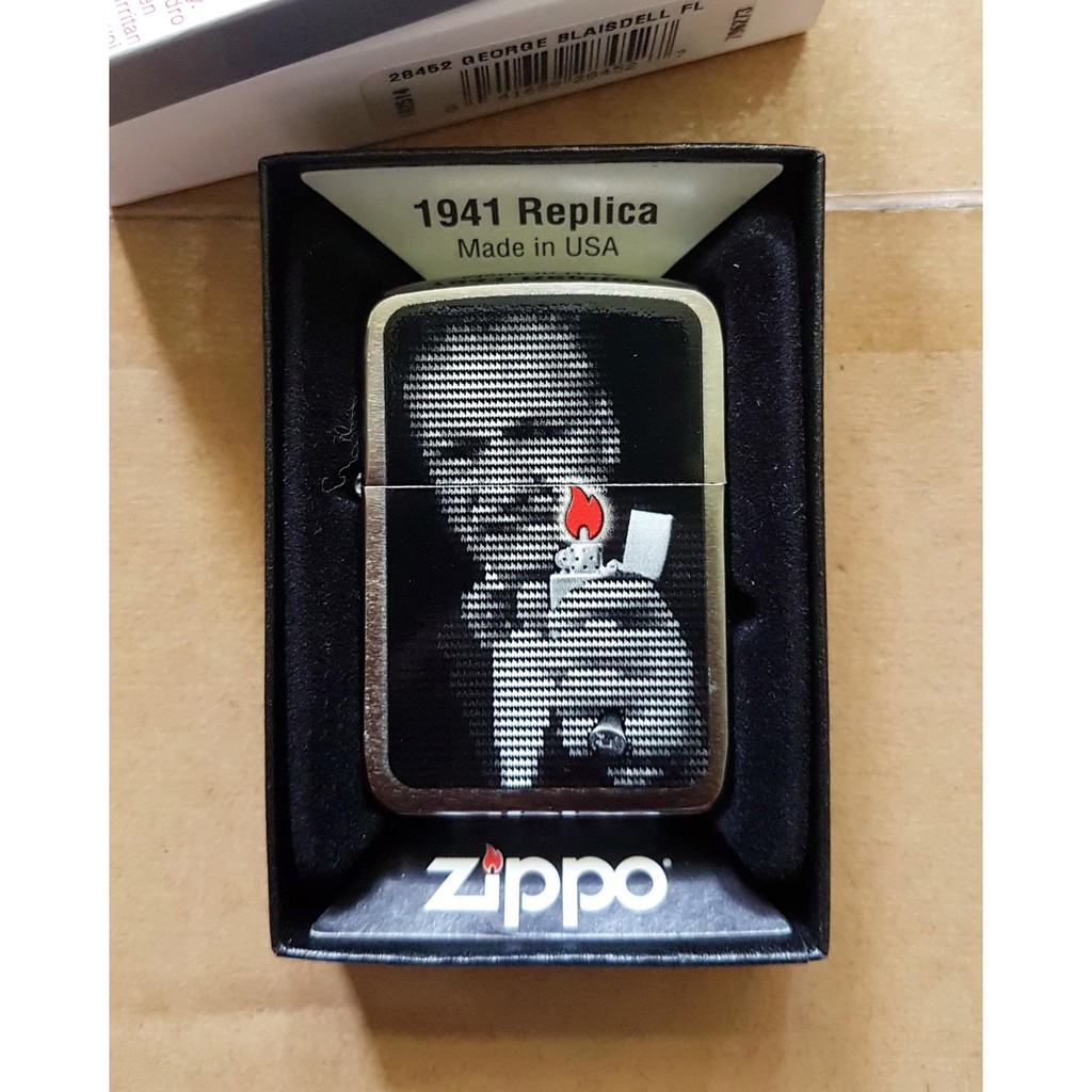 ซิปโป้ Zippo Replica 1941 George Blaisdell Lighter