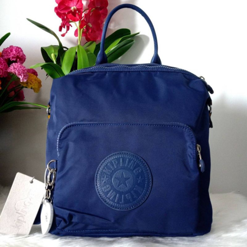 Kipling Naleb Backpack กระเป๋าเป้ สีน้ำเงิน