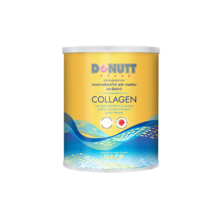 (กระป๋องทอง) Donutt Collagen Dipeptide คอลลาเจนไดเปปไทด์ พลัสแคลเซียม 120,000 มก. ตราโดนัทท์ ดูดซึมได้ดีกว่า 5 เท่า