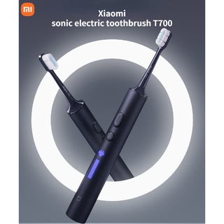 Xiaomi Sonic แปรงสีฟันไฟฟ้า T700 อัจฉริยะ กันน้ํา ชาร์จเร็ว ขนแปรงนุ่ม สําหรับผู้ใหญ่ ผู้ชาย ผู้หญิง LED หน้าจอแสดงผล