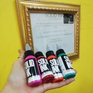 (1/3)Solid ink 1 oz  โซลิดอิ้ง หมึกแท้ USAมีหลายเฉด