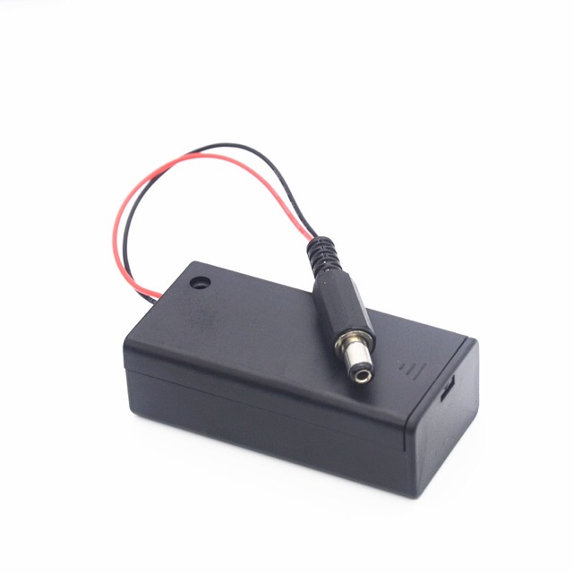 รางถ่าน9V กระบะถ่าน9V กล่องถ่าน 9V สำเร็จรูปออกสายDC