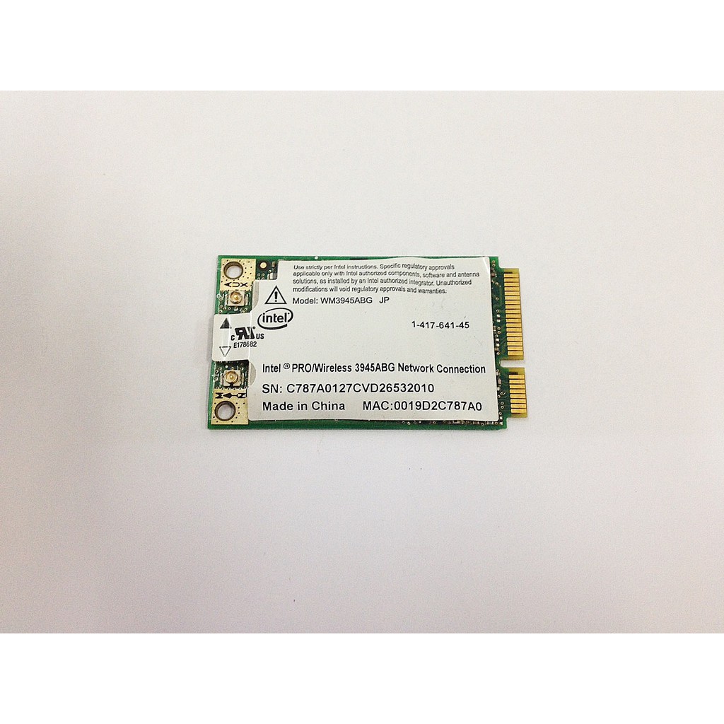 การ์ดไวเลส SONY PCG-4K1N-0019D2C787A0 Wireless Card