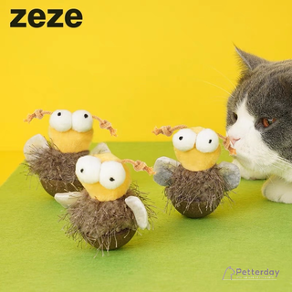 New!!Zeze “🐝ตุ๊กตาน้องผึ้งแคทนิป+มาทาทาบิ🐝 Matatabi Bee Toy