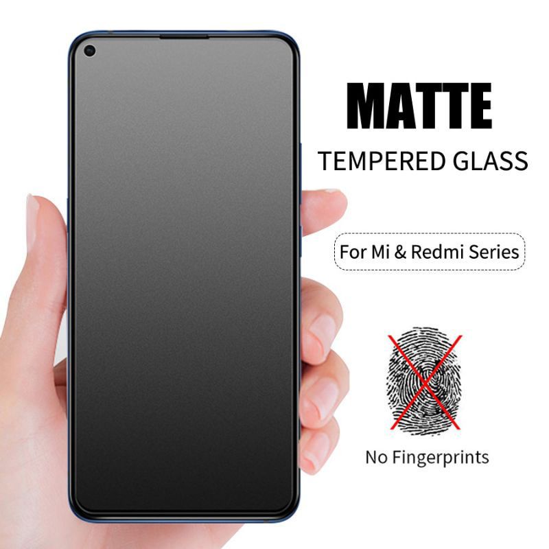 LAYAR กระจกนิรภัย Anti Oil Anti Scratch Full Screen Matte Glass เต็มหน้าจอ 9H Infinix S4 /S5 pro /S5