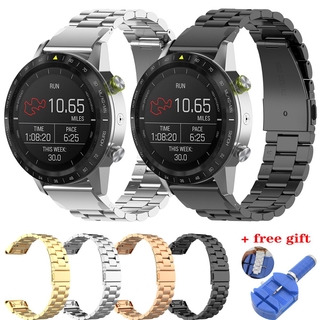 สายนาฬิกาข้อมือสแตนเลส 22 มม . 26 มม . สําหรับ Garmin Fenix 6 6x6 S Pro 5 5 S 5 X Plus