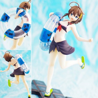 Model Figure งานแท้ Original Taito Kantai Collection Kancolle คันไตคอลเลกชัน เรือรบโมเอะ Shigure Kai Ni ชิกเกอร์ ไค นิ