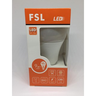 หลอด LED BULB 9 วัตต์ FSL E27แรงดันไฟ 220V.