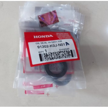 91202-K0J-N01 HGP AHM 100% ORIGINAL SIL AS KRUK 19.5X31.5X6 HONDA BEAT K1A GENIO SCOOPY K2F 91202K0J