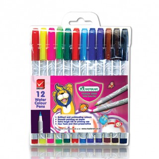 ปากกาเมจิกสีน้ำ 12 สี Master Art (Water Colour Pens 12C)