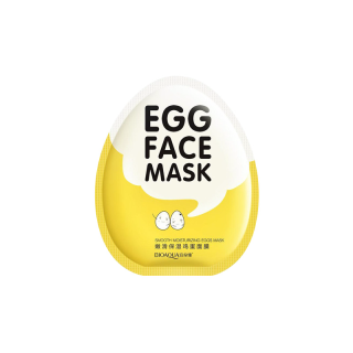 มาร์คหน้าไข่ หน้าใส Bioaqua EGG FACE MASK มาร์กหน้า มาร์คสิว ให้ความชุ่มชื้น &กระชับรูขุมขน