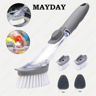 Dish Washing Brush Multifunctional Long-Handled Dish Washer Kitchen Dishwasher